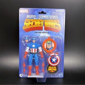 Hasbro Marvel Legends – Secret Wars Captain America  6" Action Figure NIB